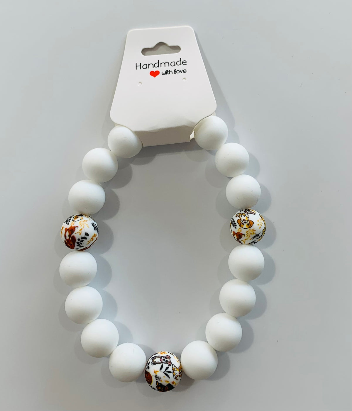 Small Dog Bead Necklace