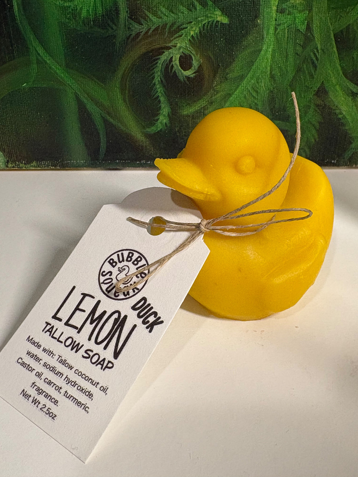 Lemon Tallow Soap- Duck