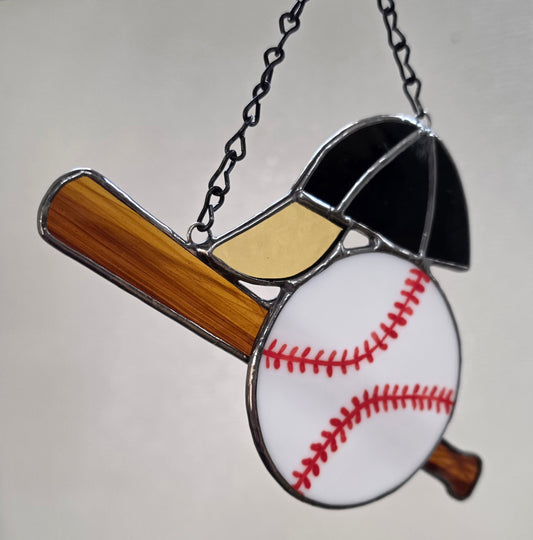 JAG0313 Baseball, Bat, Cap