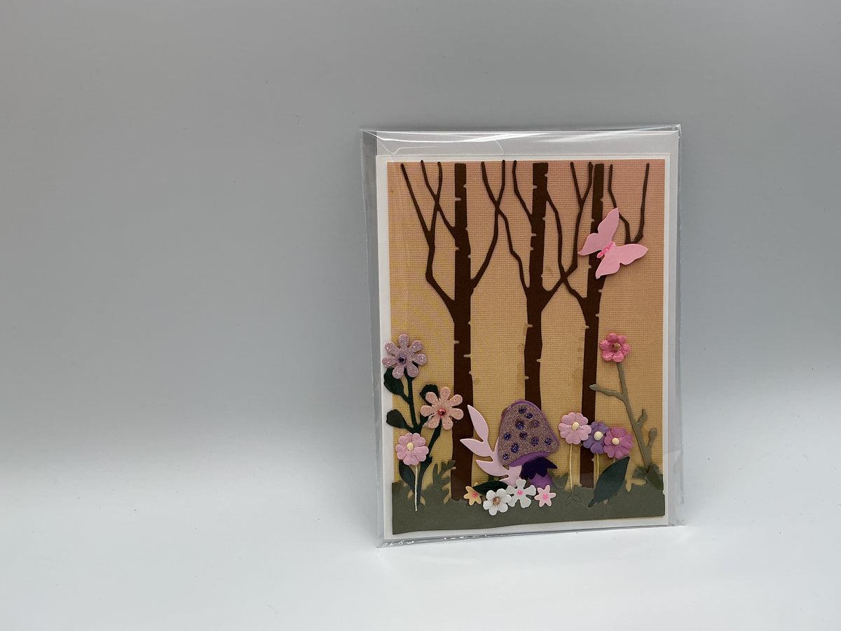Shooms sunrise blank card