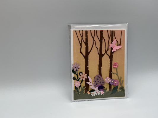Shooms sunrise blank card