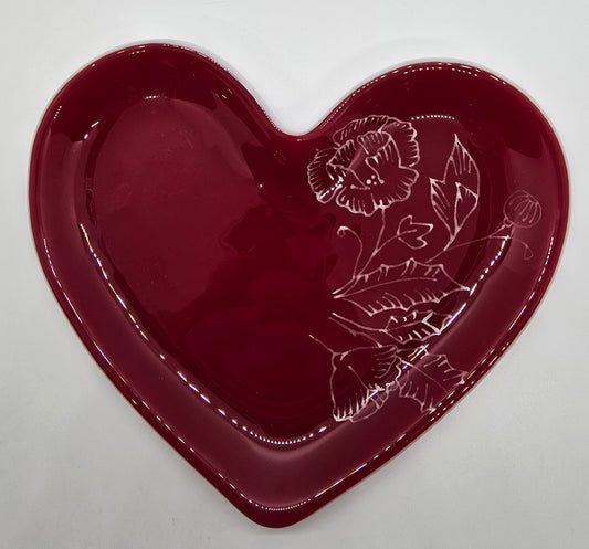 JAG0284 Heart Shaped Dish