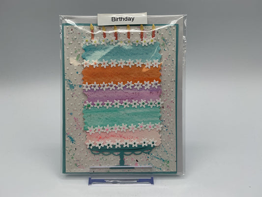 W/C Cake original blank card