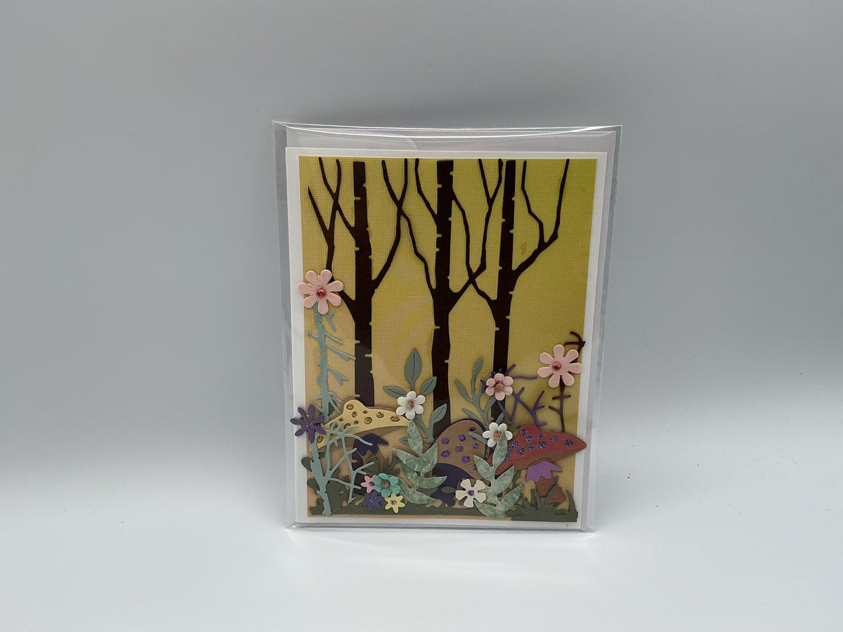 Shooms yellow blank card