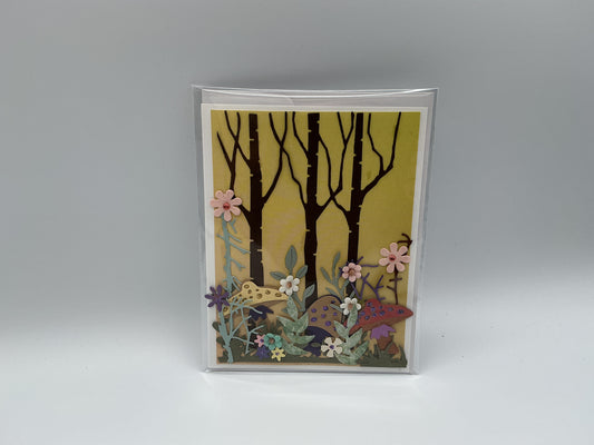 Shooms yellow blank card