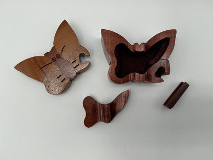 Butterfly III Mini Puzzle Box