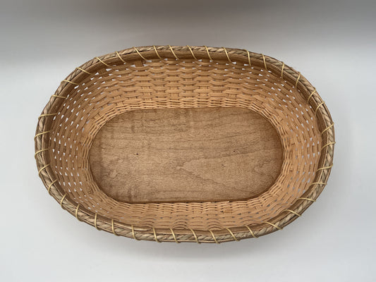 10" Oval Reed Basket (B840)