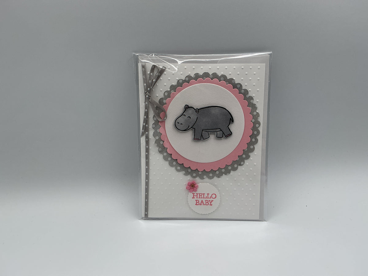 Hippo blank card