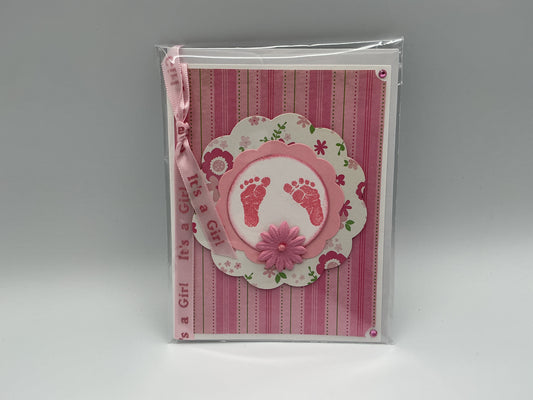 It’s a girl blank card