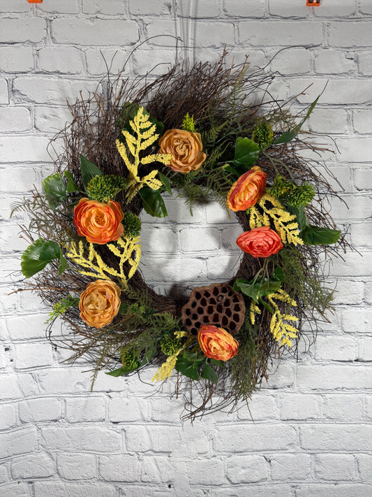 Fall Starburst Wreath 26051201