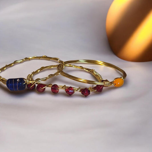 Gold bangle 1