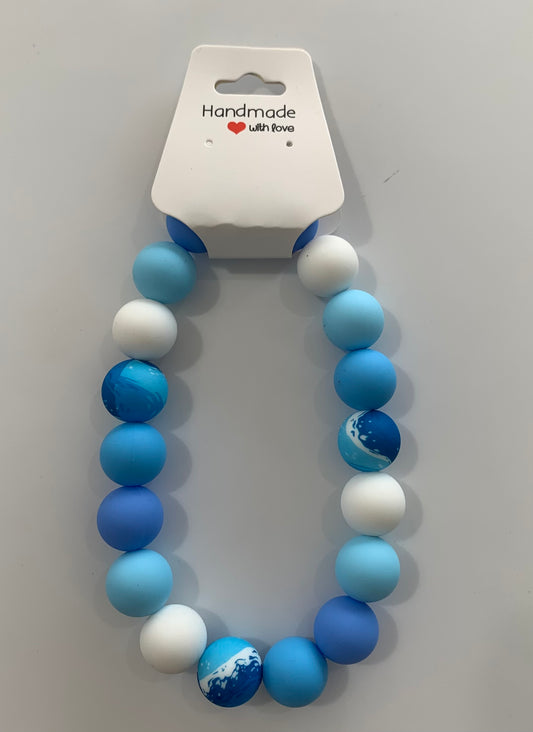 Small Beach Blue Necklace