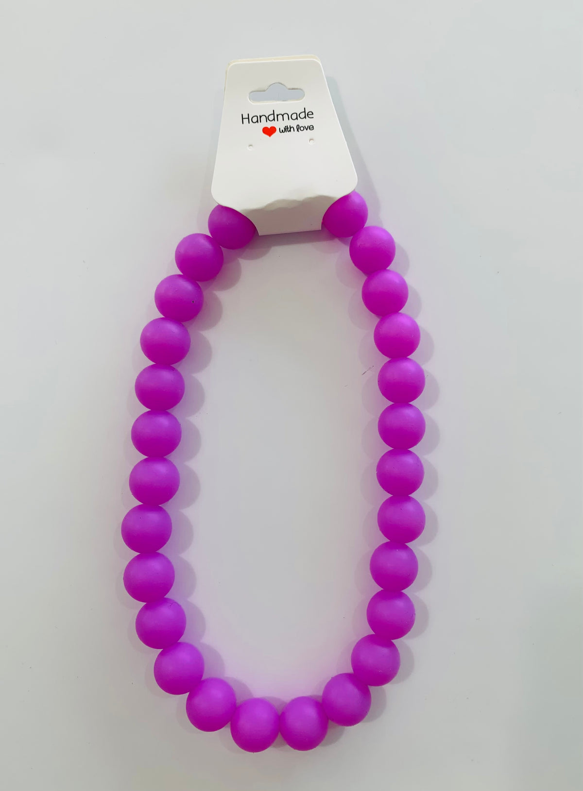 Medium Purple Glow Necklace