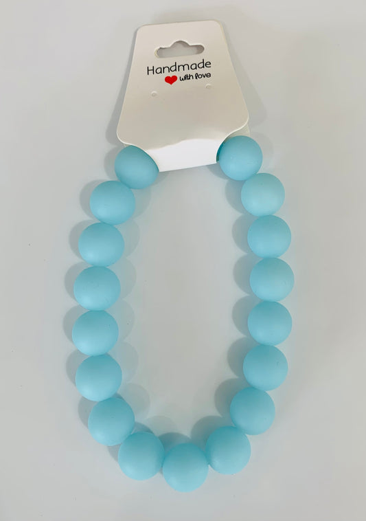 Small Blue Glow Necklace