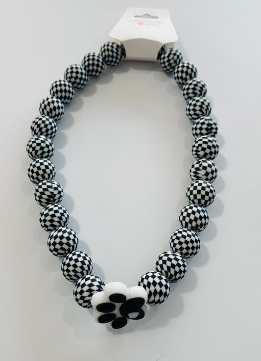 Large Checkered Necklace
