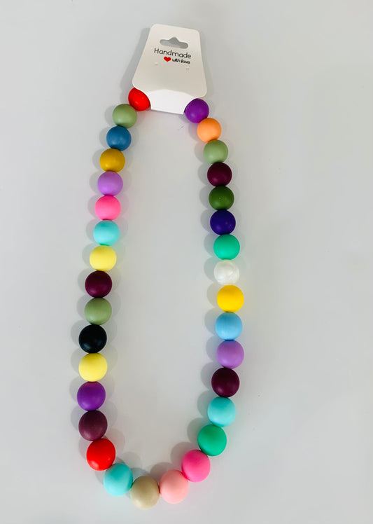 Large Multi Color Necklace
