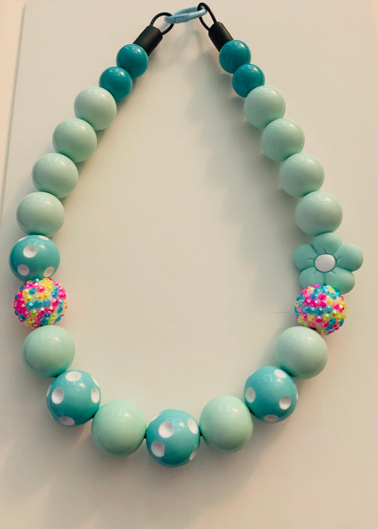 Turquoise  The Beaded Paw Necklace Collar