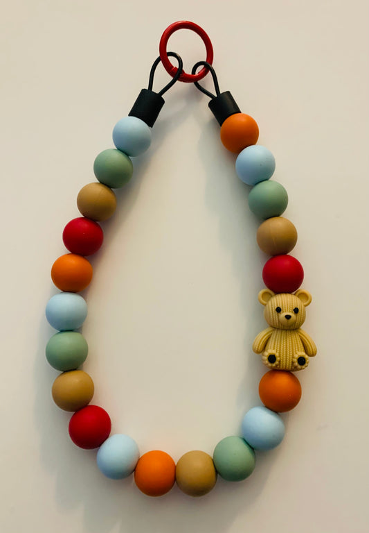 Multi Color The Beaded Paw Necklace Collar