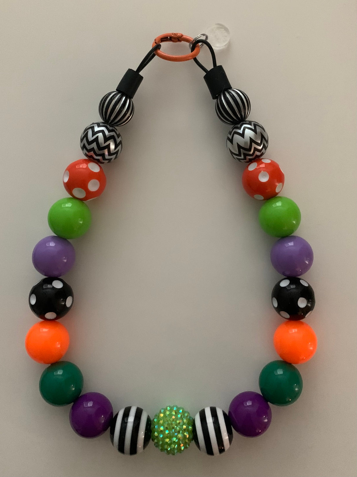 Grey,Orange,Green,Purple The Beaded Paw Necklace Collar