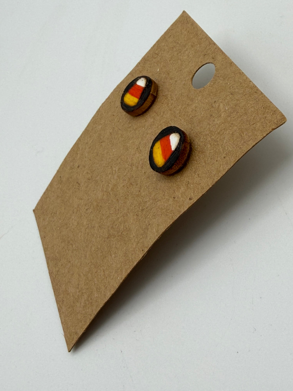 Candy Corn Stud Earrings