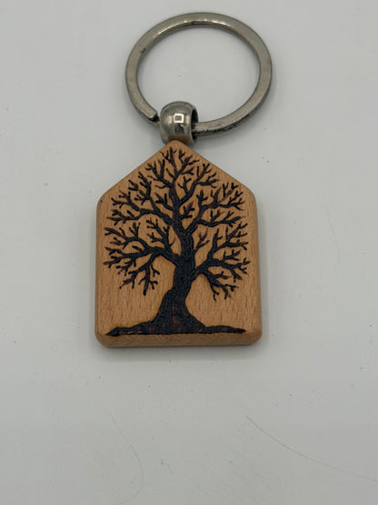 Tree of life keychain