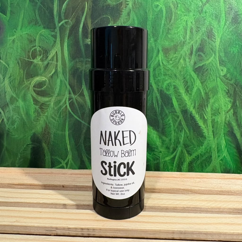 Naked Unscented Tallow Balm Stick