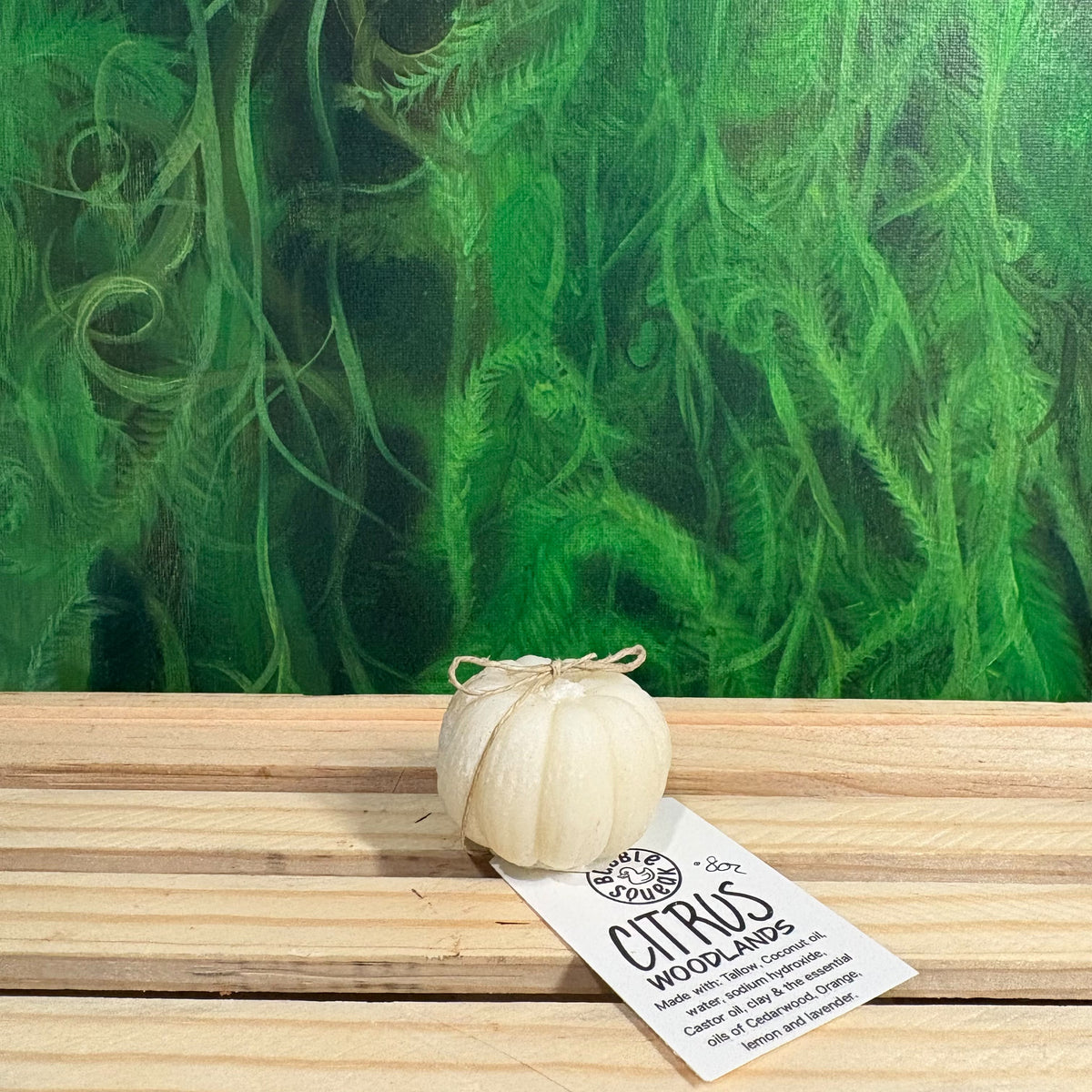 Citrus Woodlands Tallow Soap- Mini Pumpkin