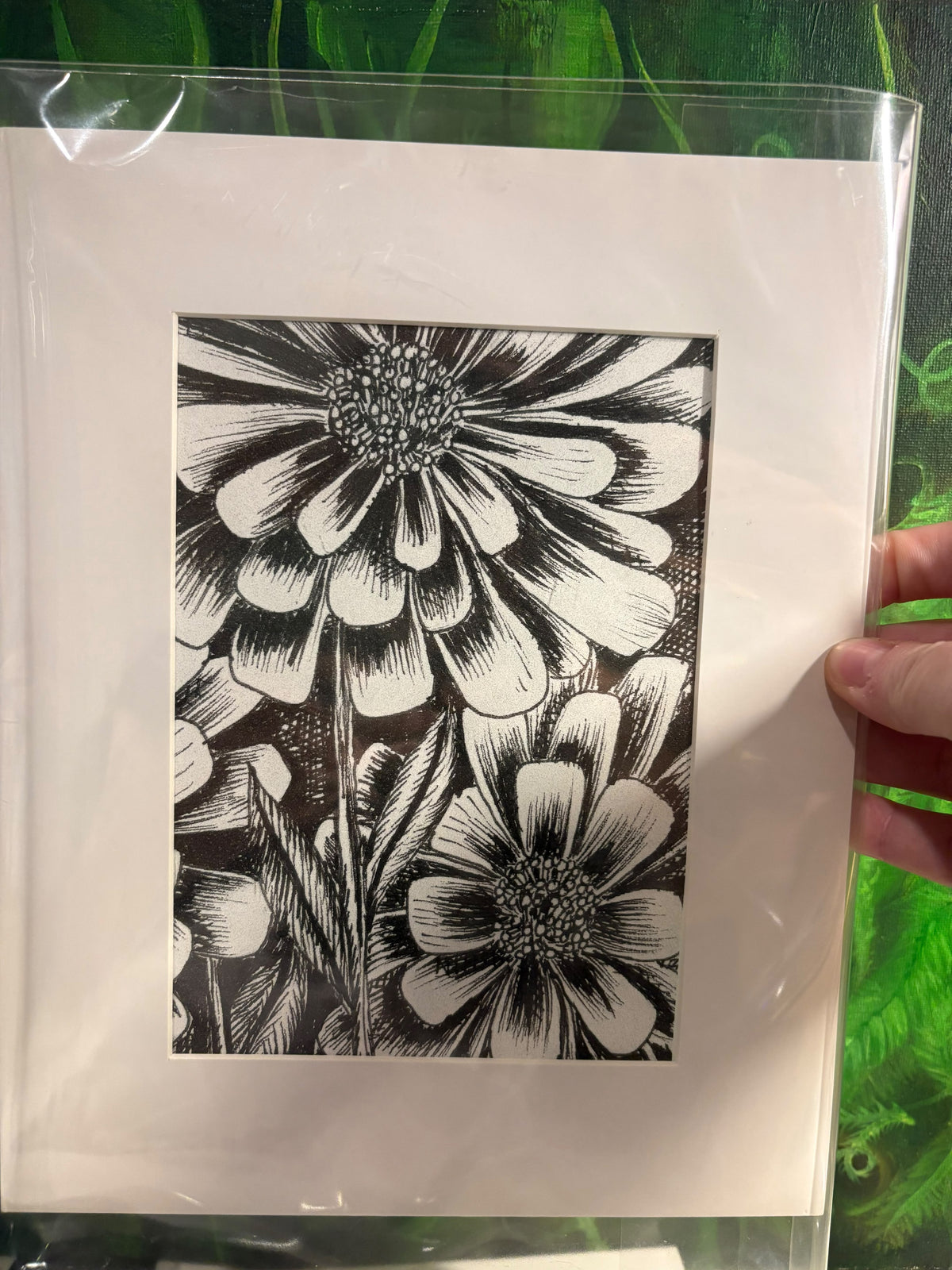 Calendula Close Up Art Print 5x7
