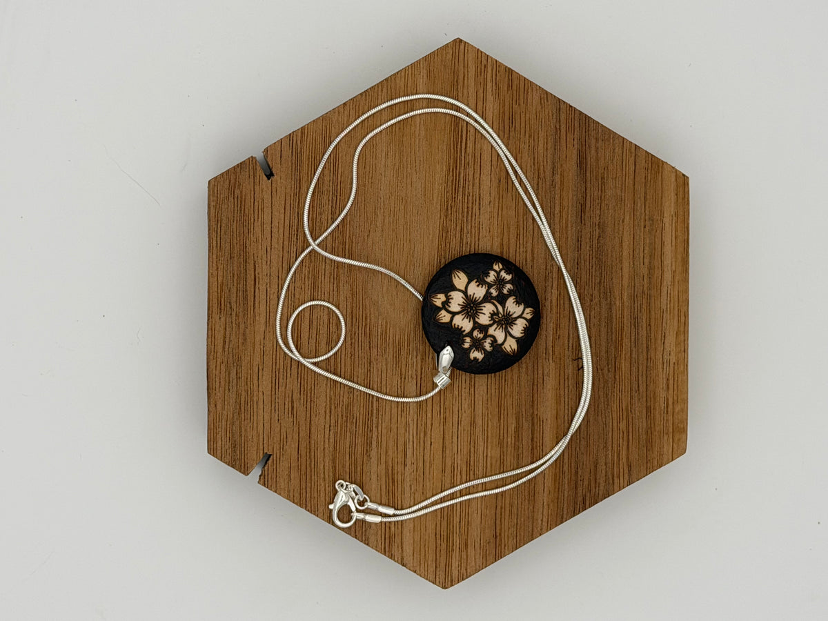 Dog Wood Flower Necklace
