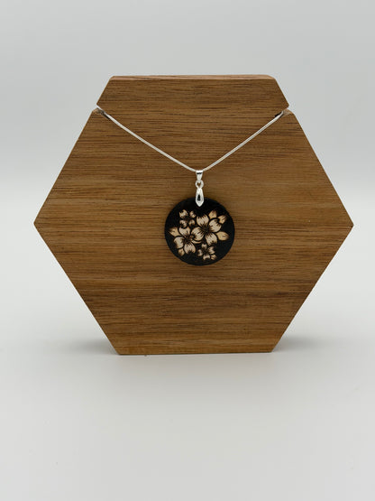 Dog Wood Flower Necklace
